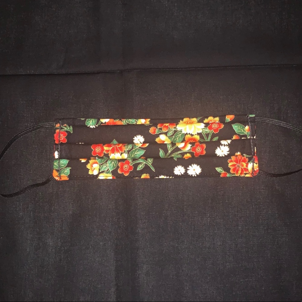 Handmade Floral Face Mask